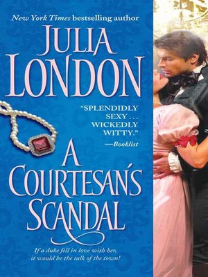 cover image of A Courtesan's Scandal